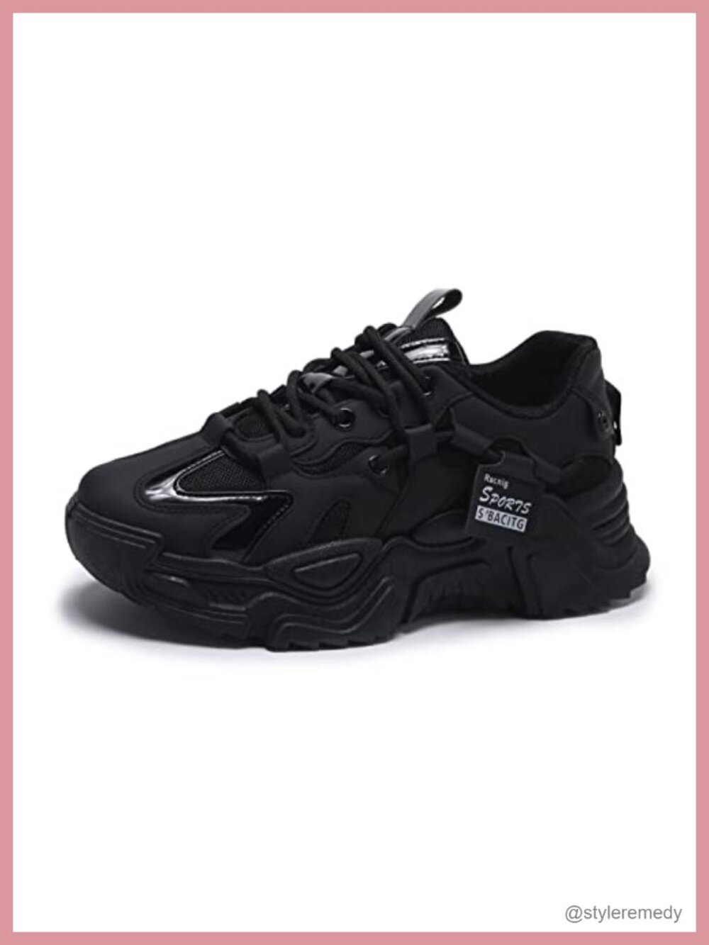 Women's Mesh Platform Sneakers Walking Shoes Lace-Up Comfort